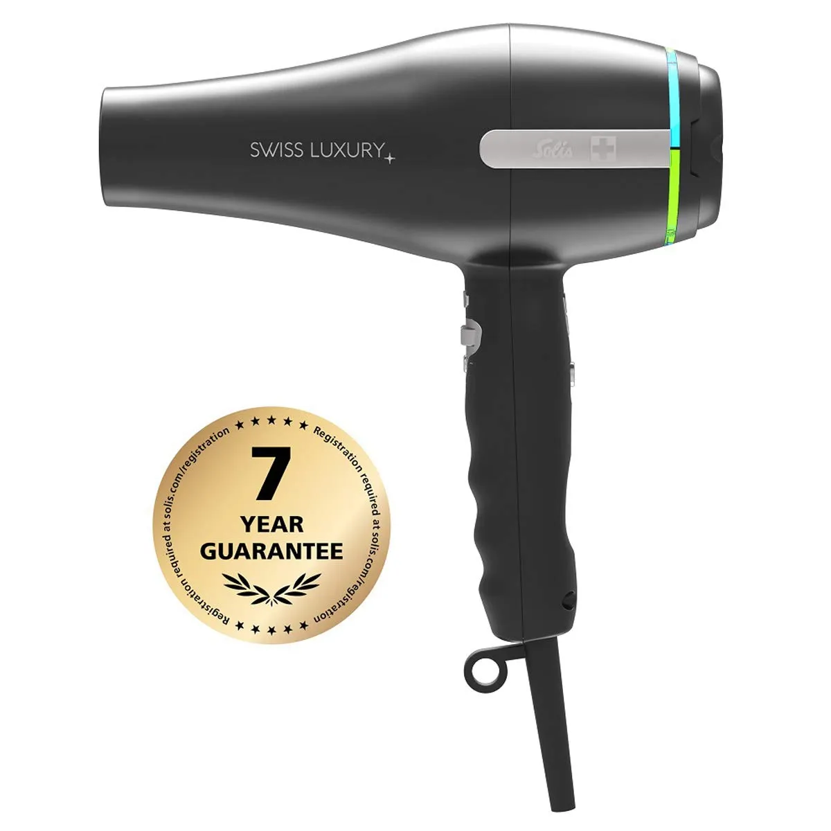 Solis Swiss Luxury 3300 sèche-cheveux noir ionique