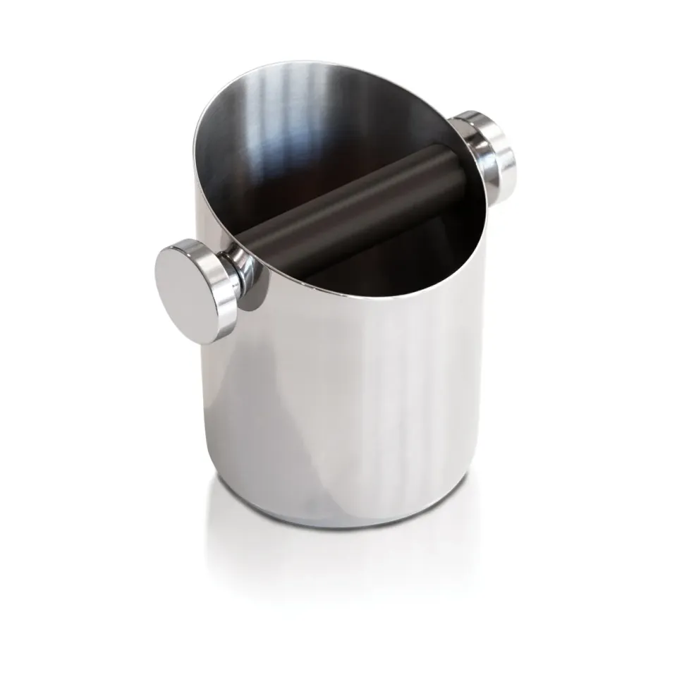 Rocket Espresso Knock Box bac à marc inox