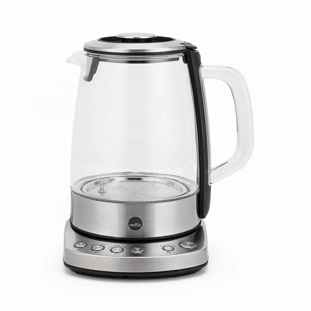 Wilfa Cha bouilloire à thé verre 1,25 L température