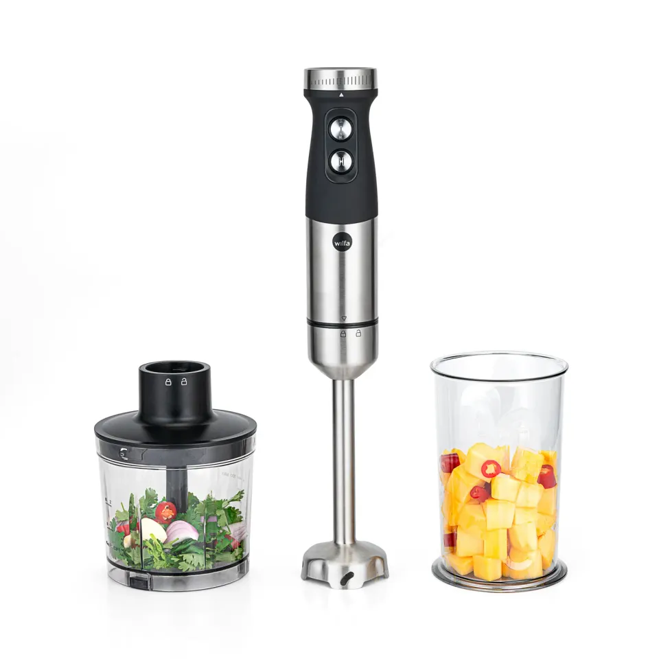 Wilfa Fusion mixeur plongeant 1000 W avec accessoires