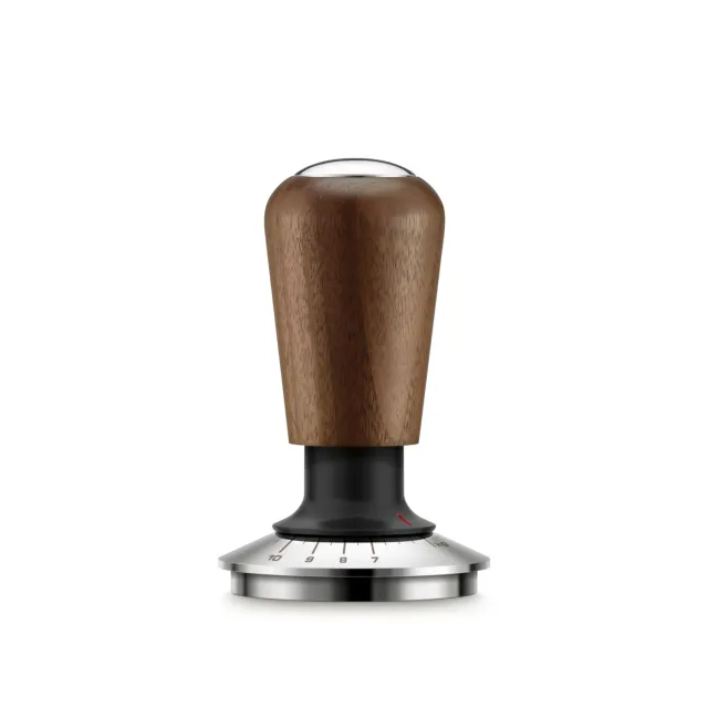 Sage Force Gauge Tamper 58mm tasseur café noyer pression
