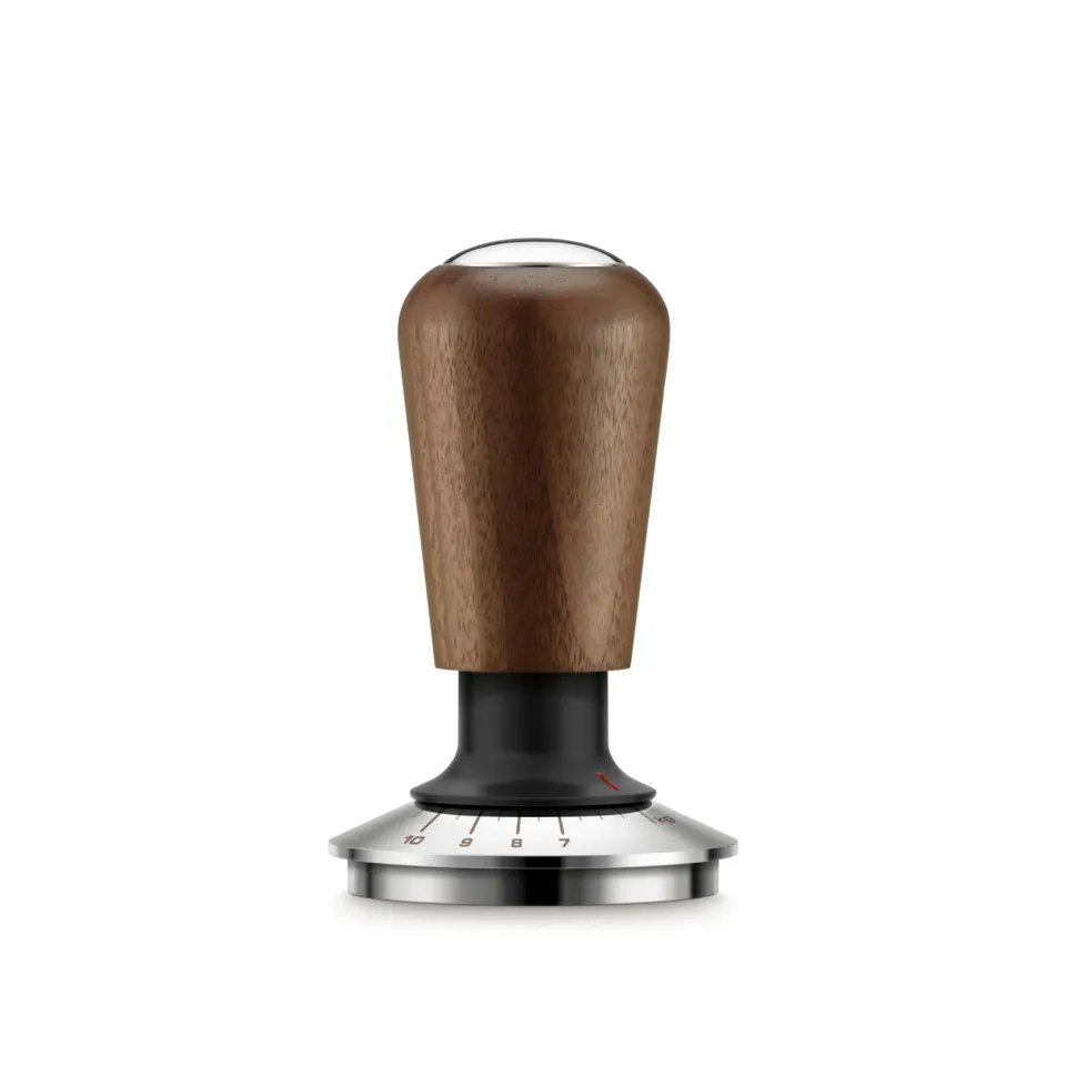 Sage Force Gauge Tamper 58mm tasseur café noyer pression