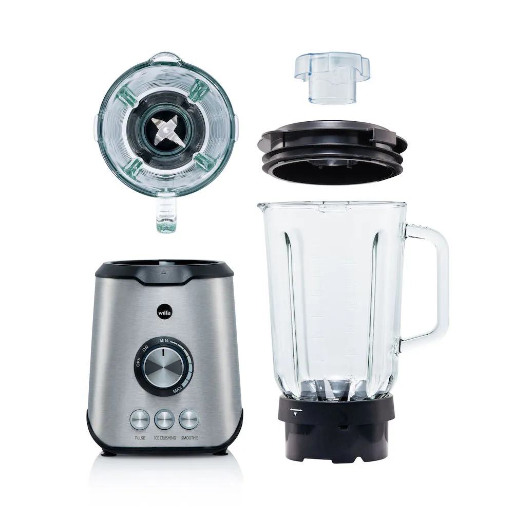 Wilfa Smooth blender 1,5 L verre 4 lames glace