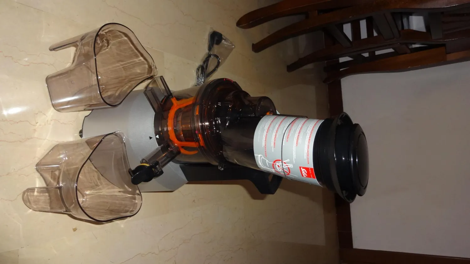 Solis 862 Multi Slow Juicer XXL extracteur 75mm