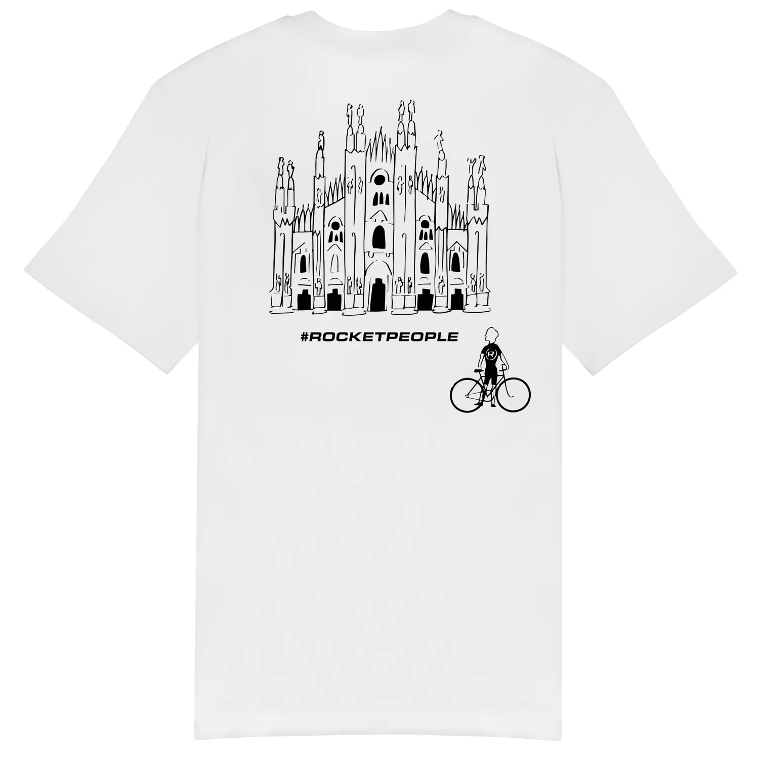 Rocket Espresso Duomo t-shirt coton noir