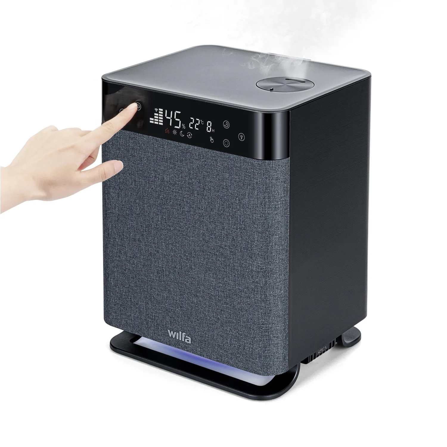 Wilfa Dew TX450 humidificateur 4,3 L brume chaude