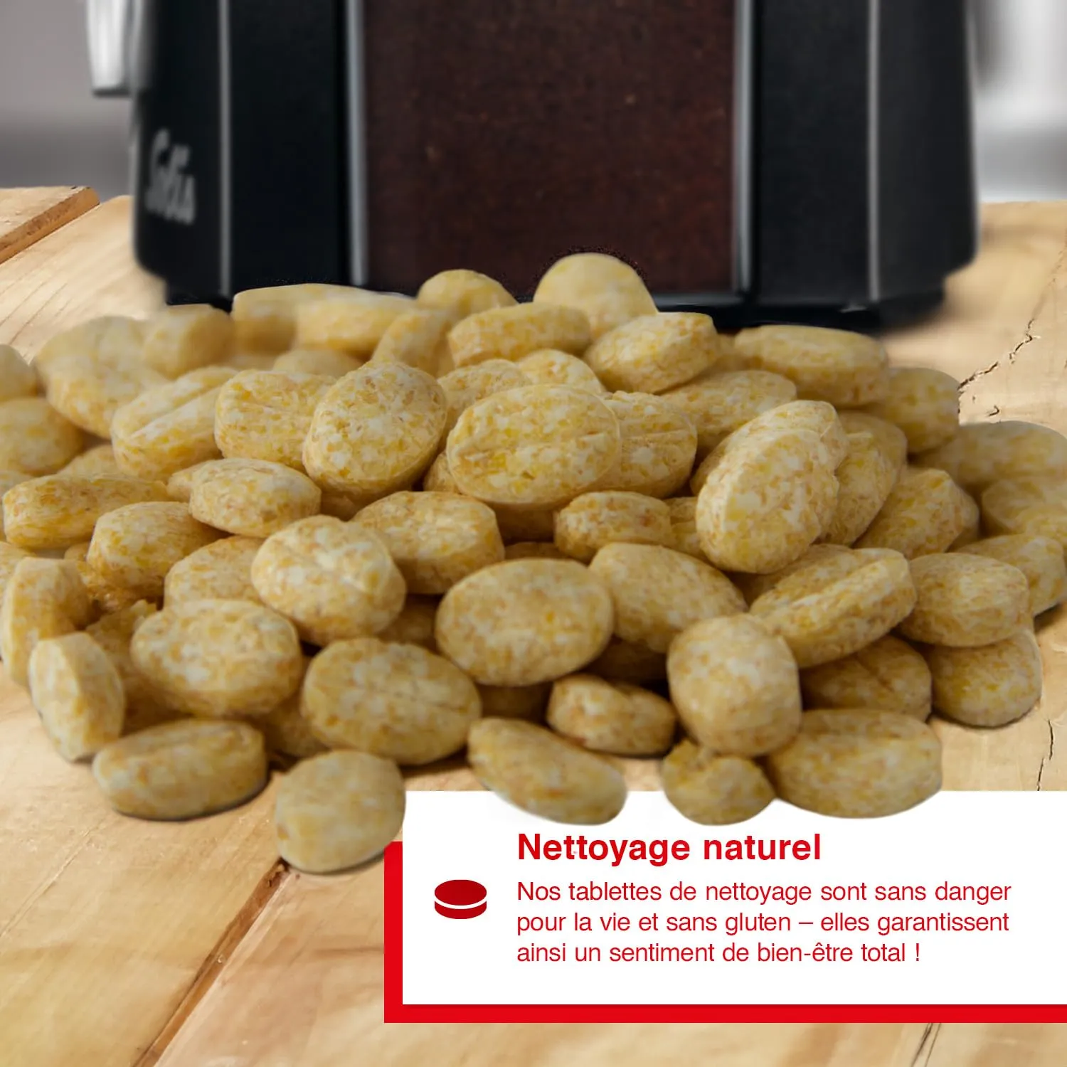 Solis Grindz 993.08 nettoyant moulin café naturel