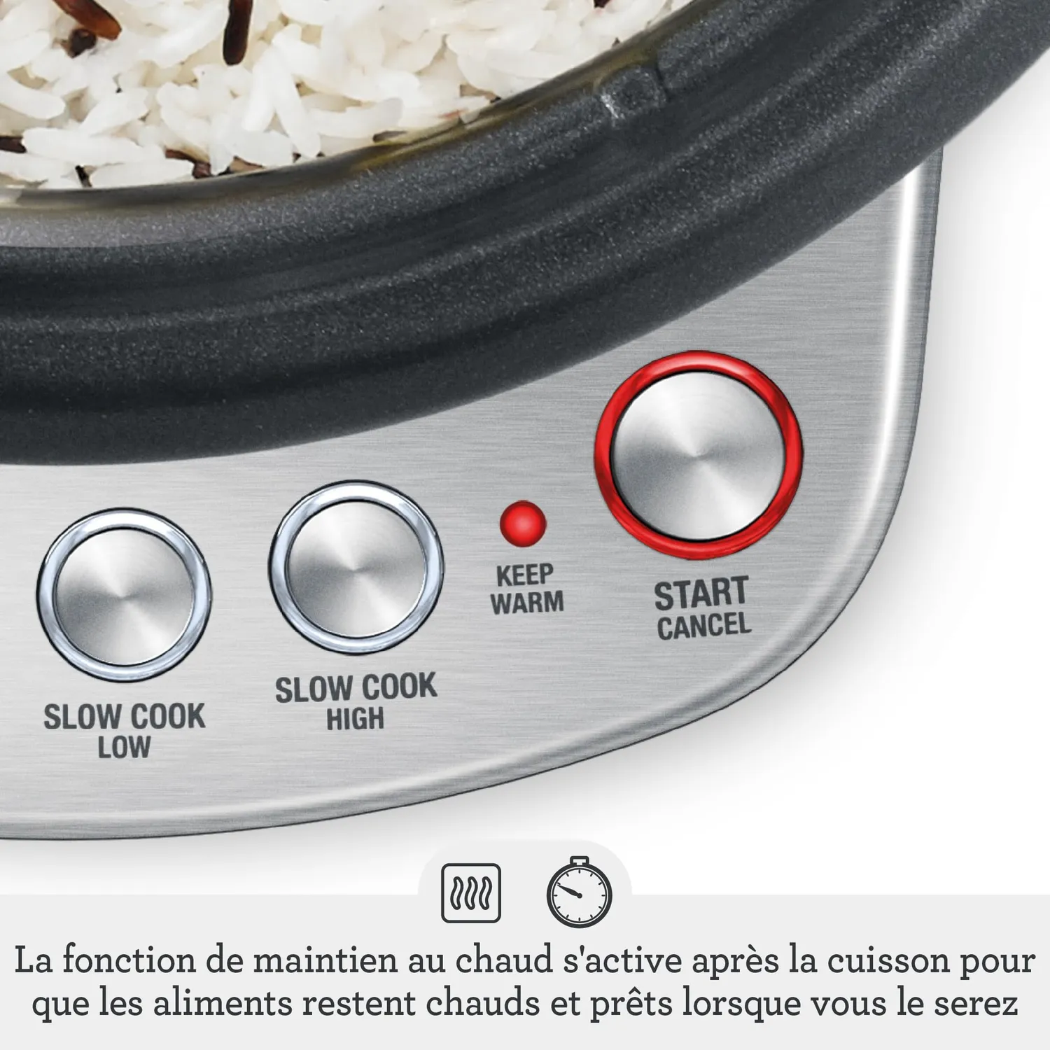 Sage Risotto Plus multicuiseur riz inox maintien chaud