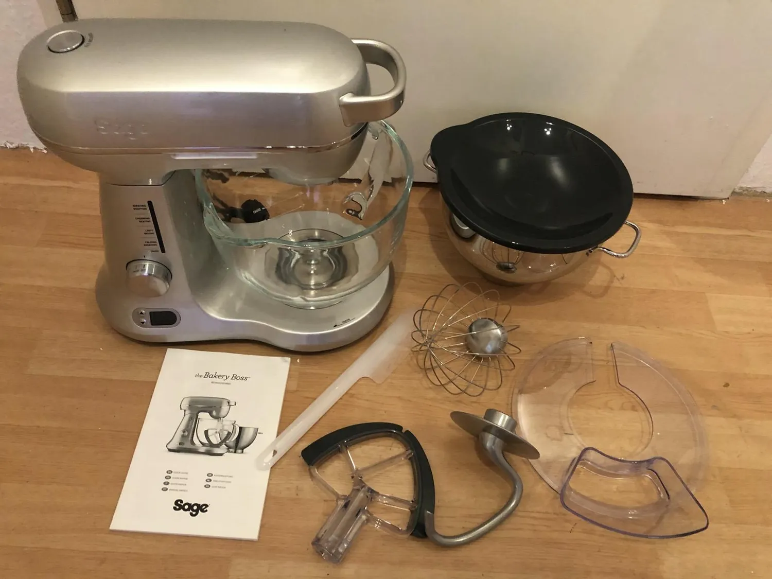 Sage Bakery Boss robot pétrisseur Aluminium Brossé 4,7 L