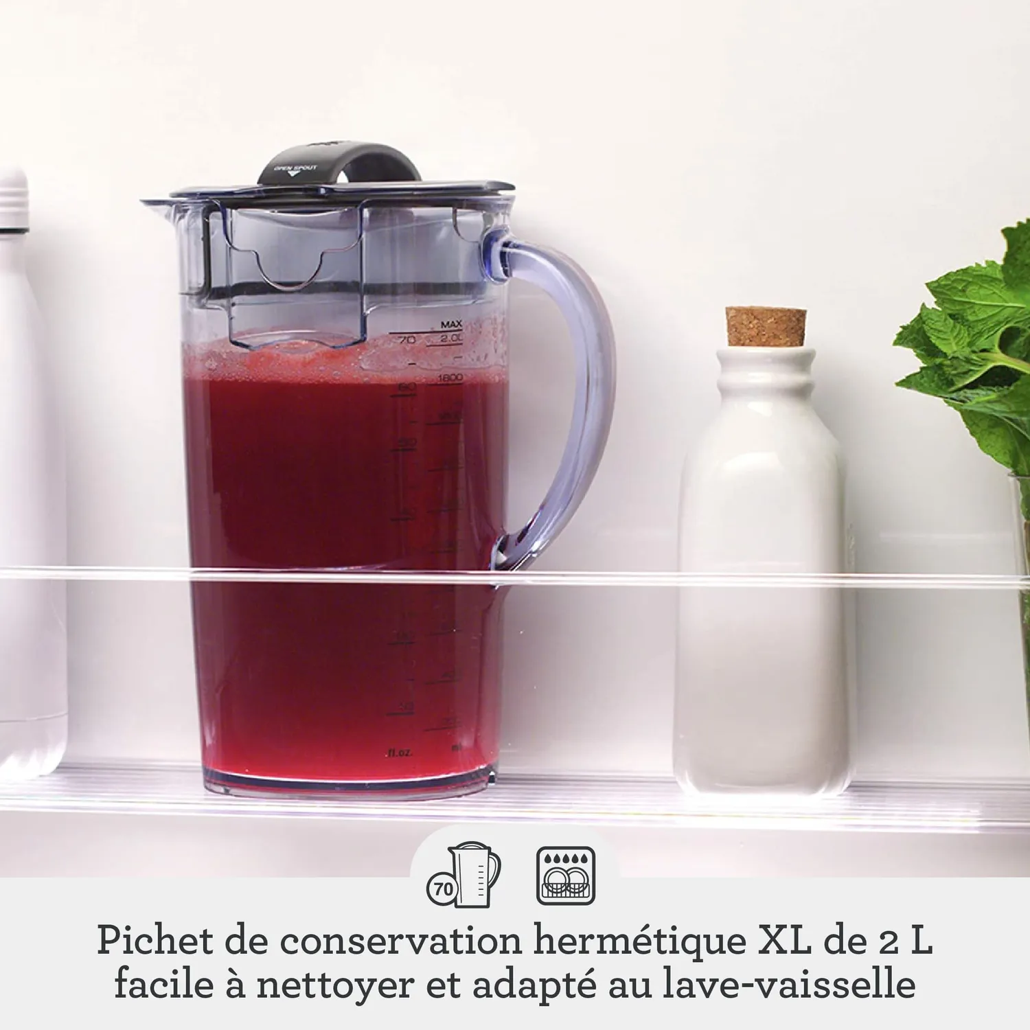Sage Nutri Juicer Cold Plus Centrifugeuse Inox 2 L 88 mm