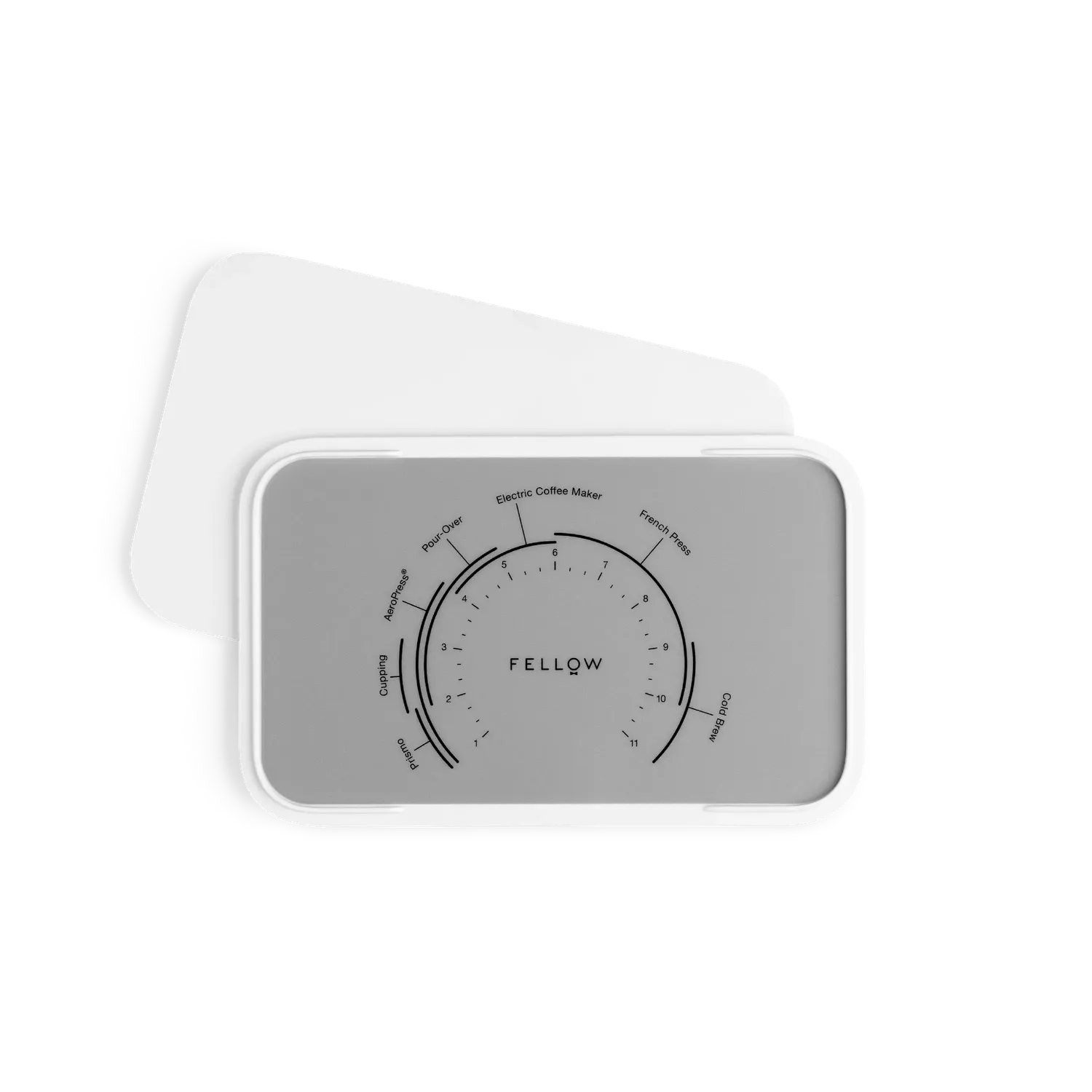 Fellow Ode couvercle bac moulin remplacement noir mat grains