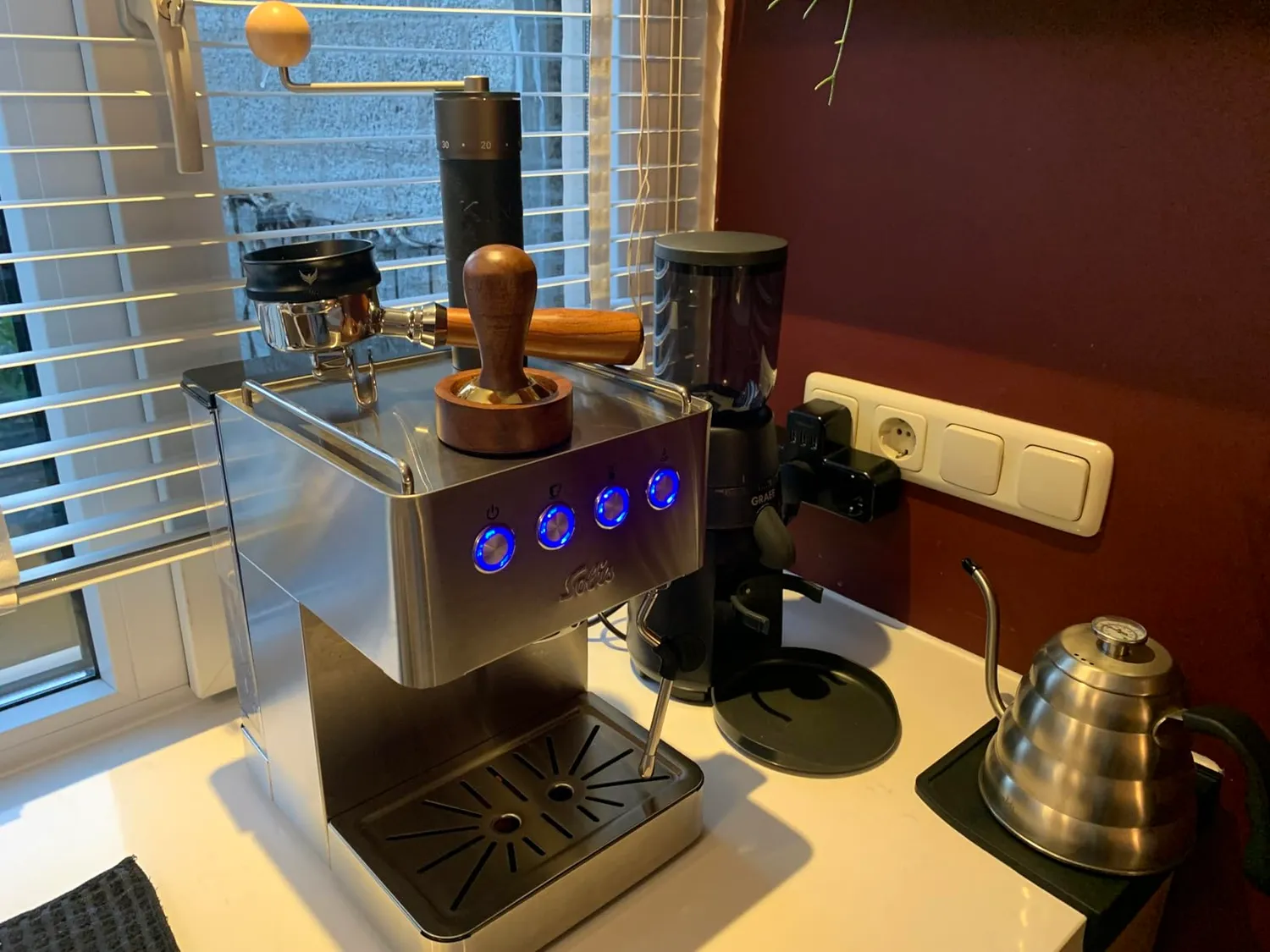 Solis Barista Gran Gusto 1014 machine expresso 1,7 L inox