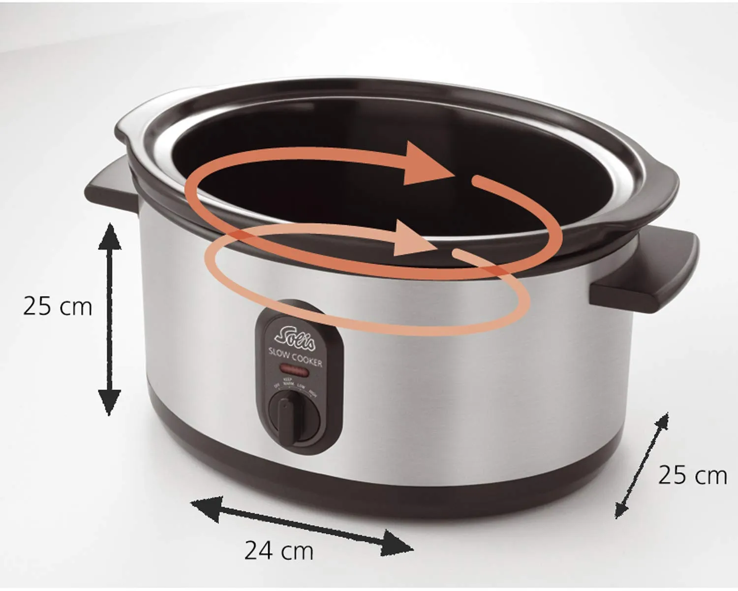 Solis 820 mijoteuse inox mijotage doux