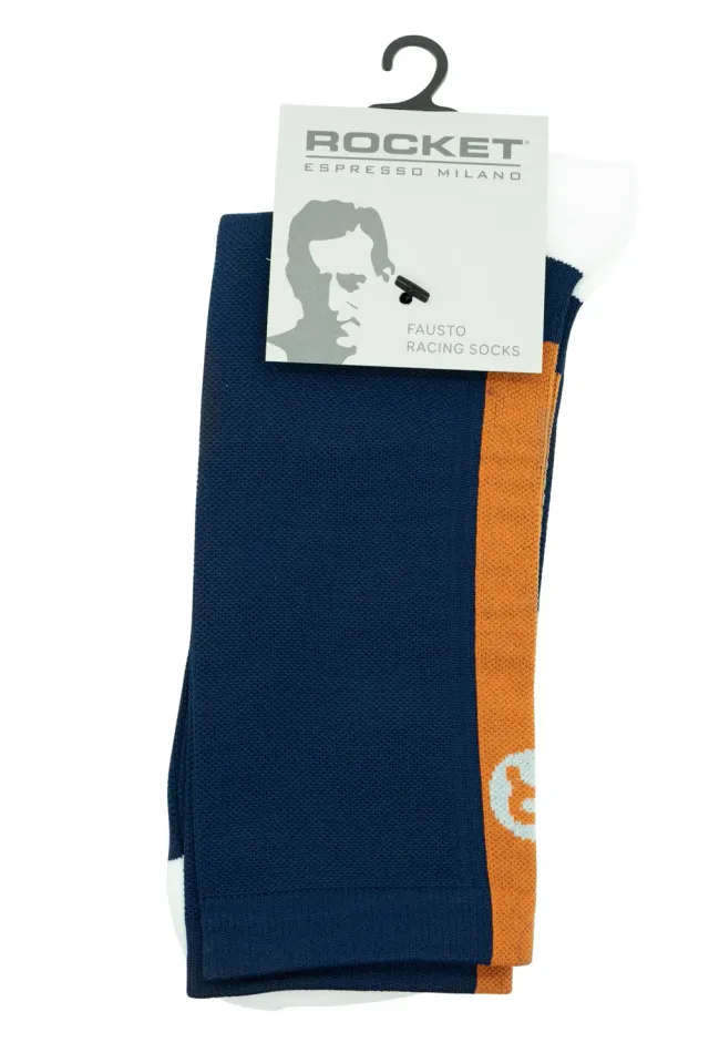 Rocket Espresso Fausto chaussettes vélo 40-42 navy