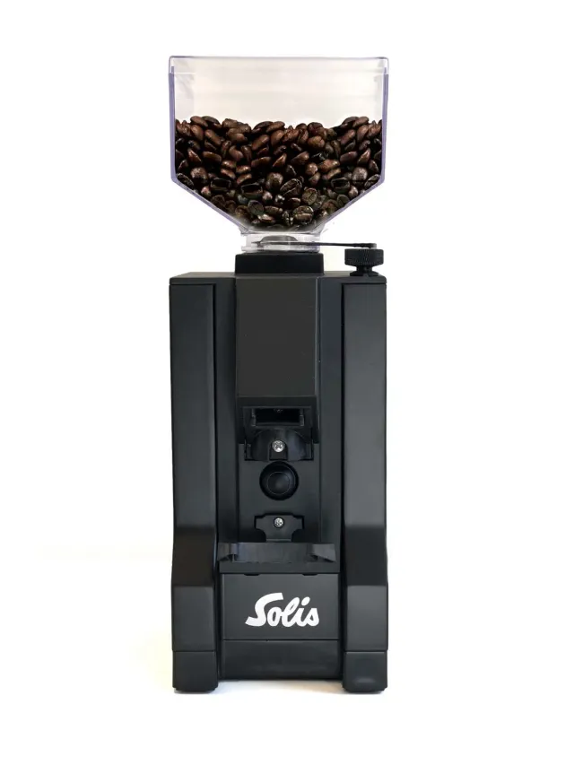 Solis Eureka Mignon 1663 moulin à café noir 250 g minuterie