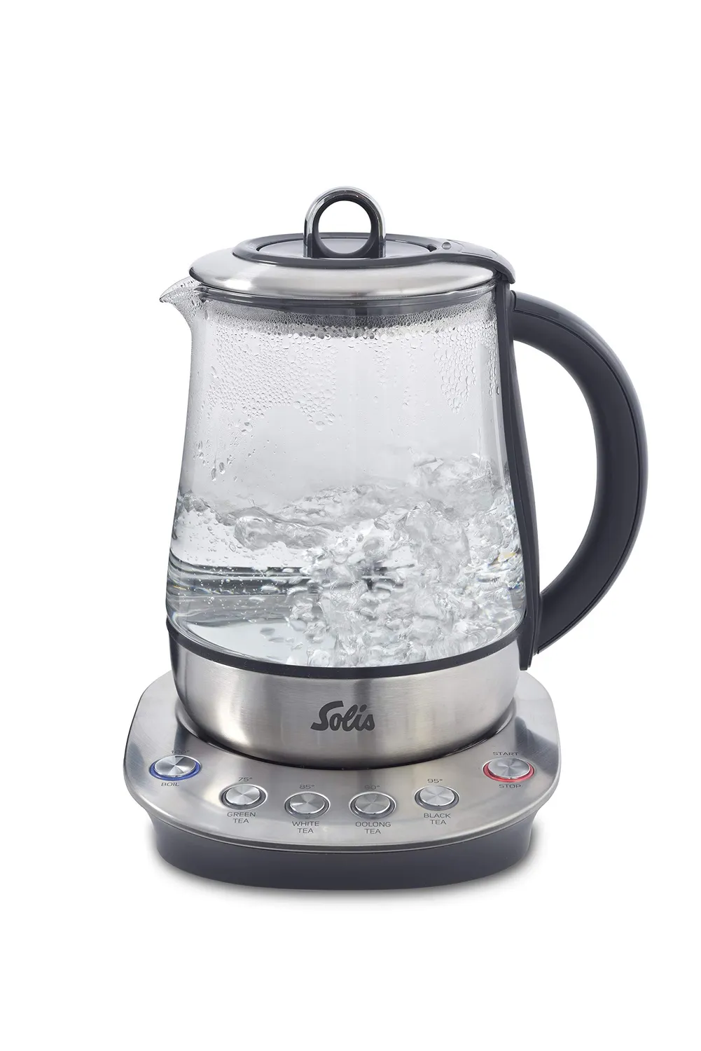 Solis Tea Kettle Classic 5514 bouilloire théière verre argent