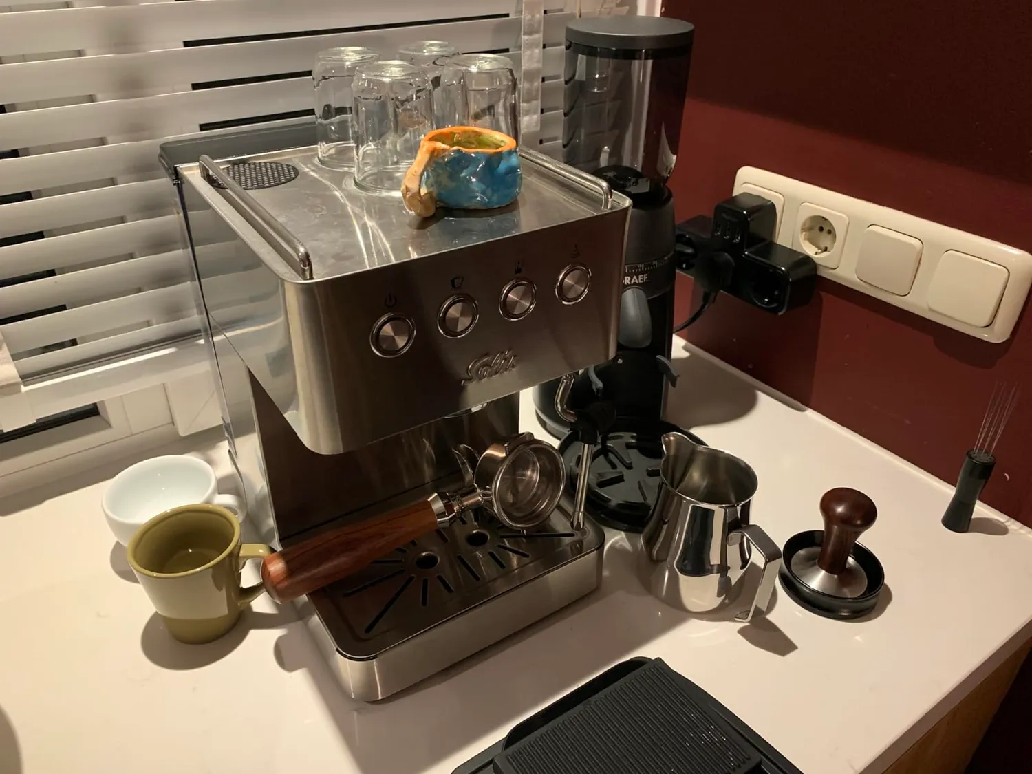 Solis Barista Gran Gusto 1014 machine expresso 1,7 L inox