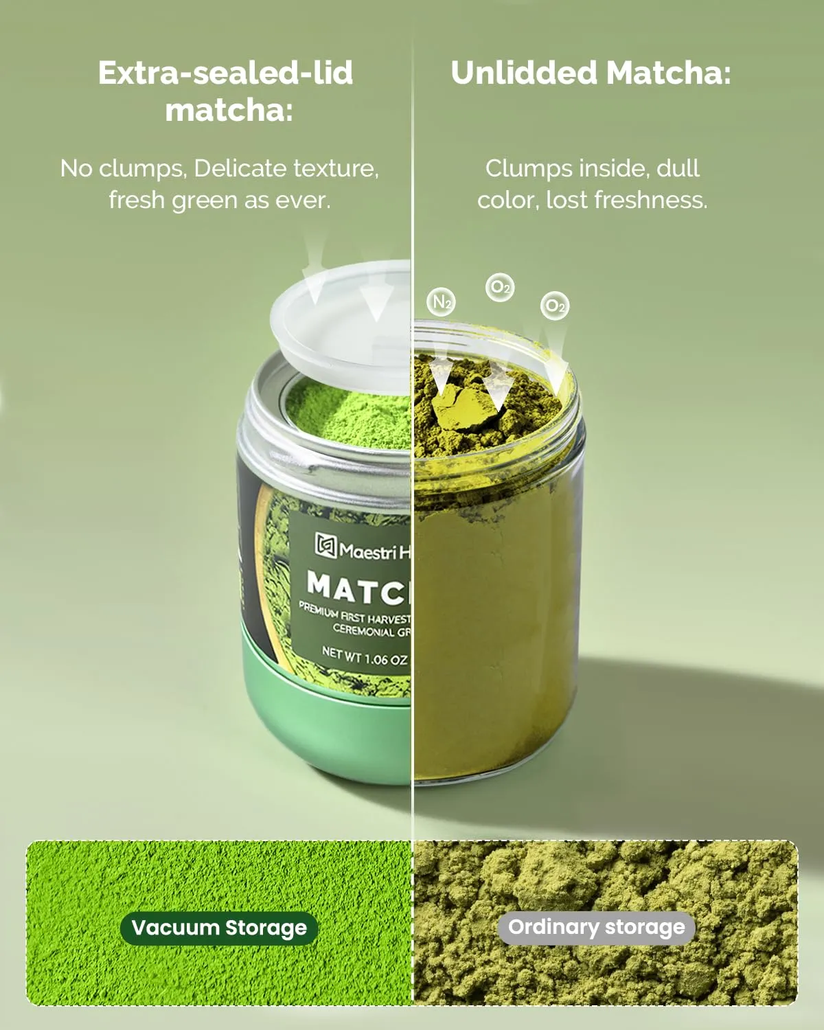 Maestri House House matcha cérémonie bio 30 g première récolte
