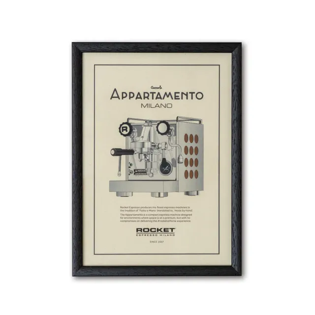 Rocket Espresso Appartamento print Guzzerie 21x30 papier