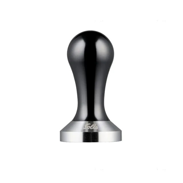Solis Tamper café 54 mm acier inoxydable chromé