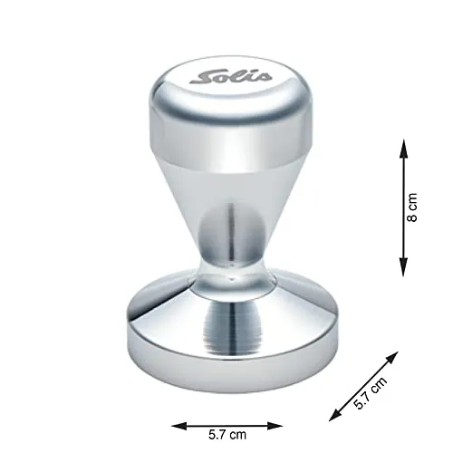 Solis 58 mm tamper presse café inox 680 g