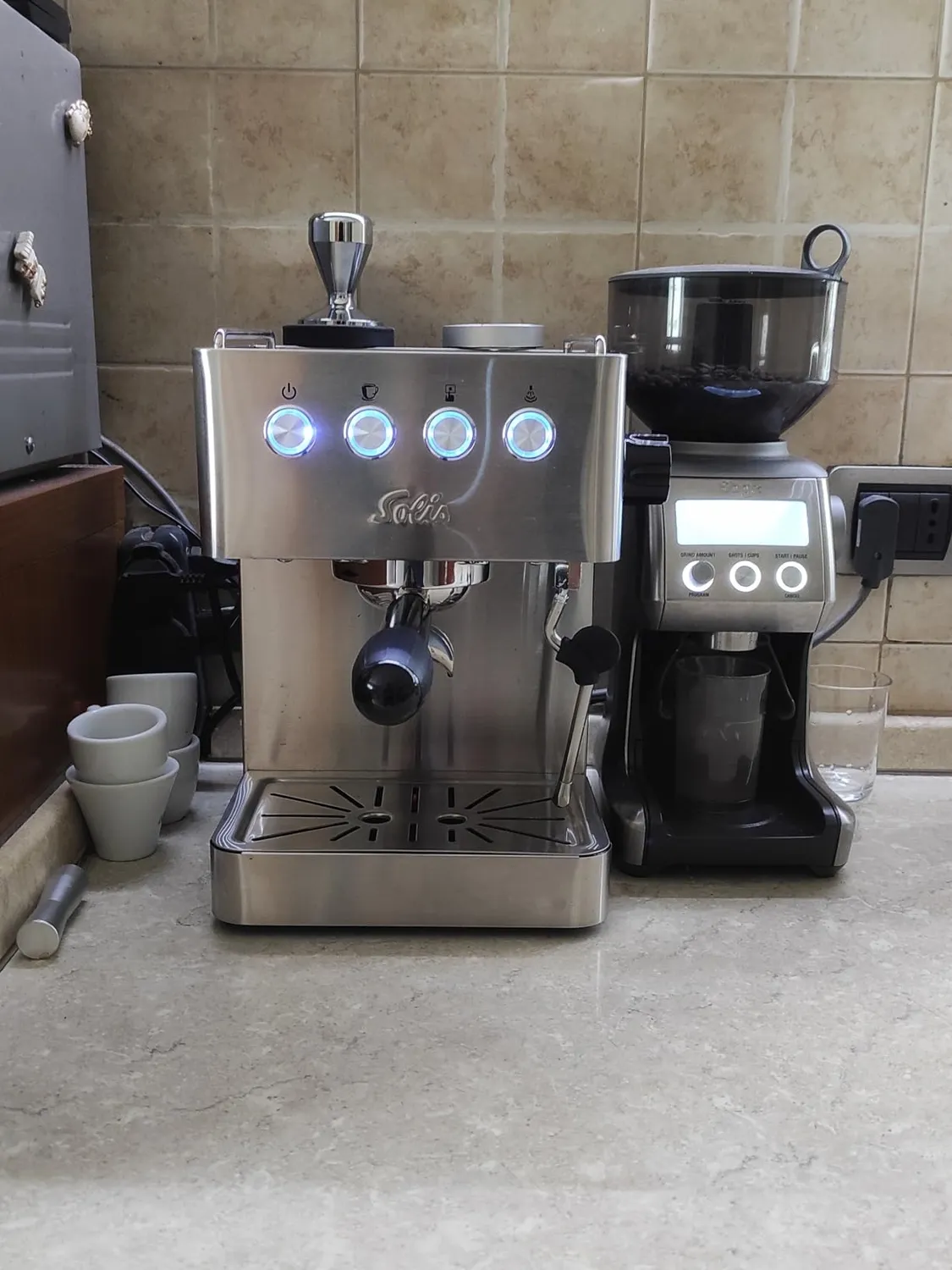 Solis Barista Gran Gusto 1014 machine expresso 1,7 L inox