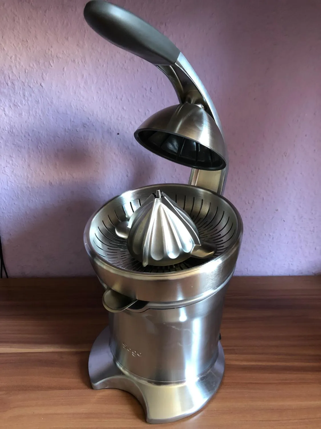Sage Citrus Press Pro presse-agrumes électrique alu brossé