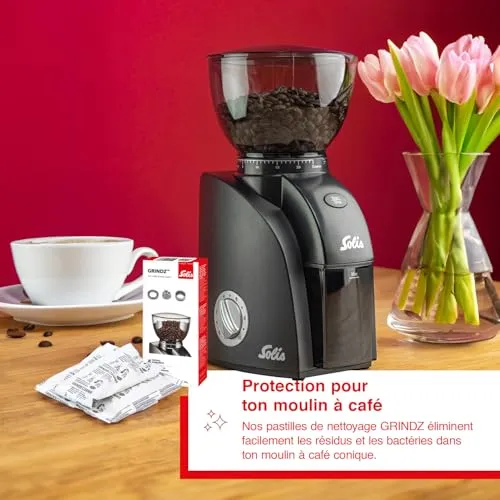 Solis Grindz 993.08 nettoyant moulin café naturel