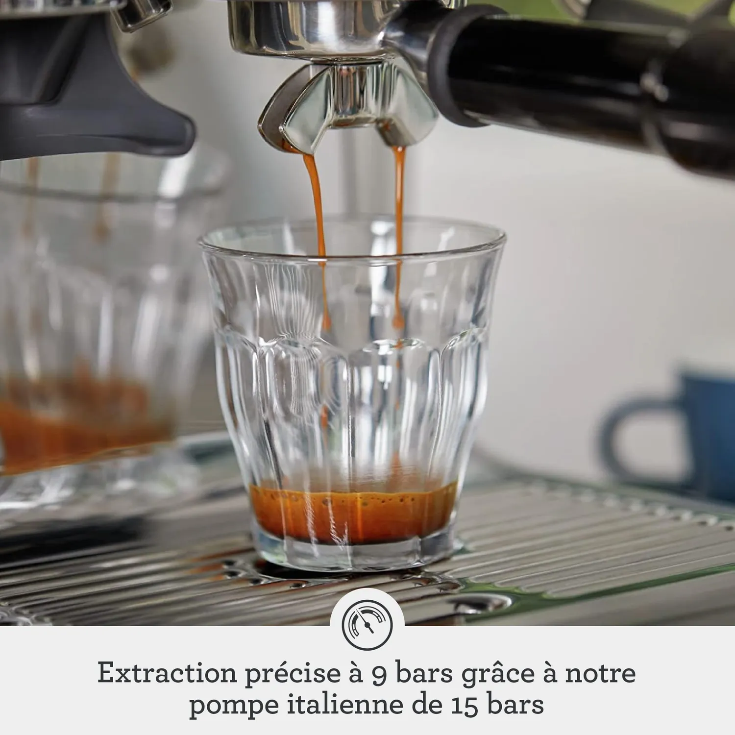 Sage Barista Express machine expresso sésame noir avec moulin