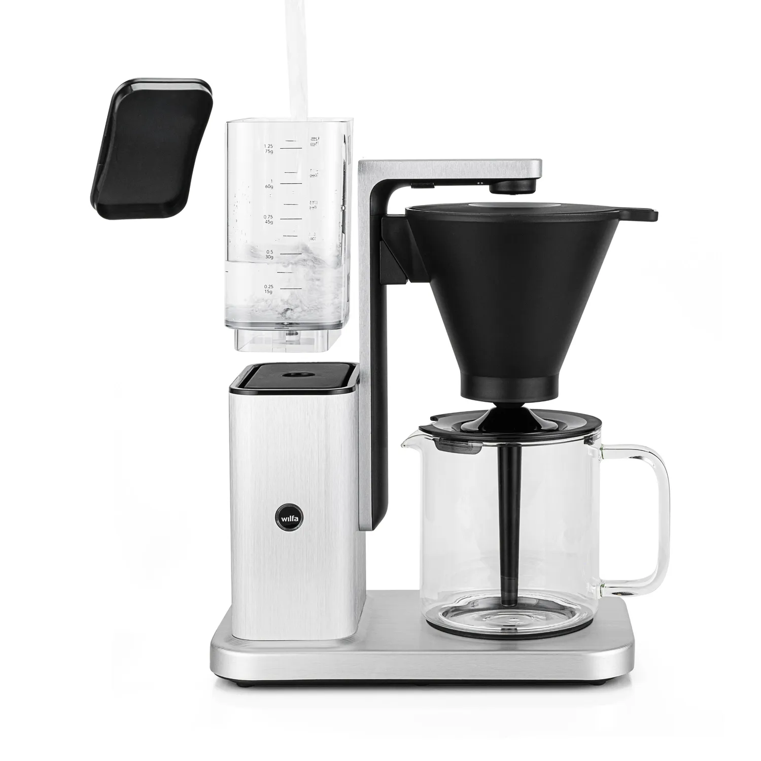 Wilfa Zense Alux cafetière filtre 1,25 L alu