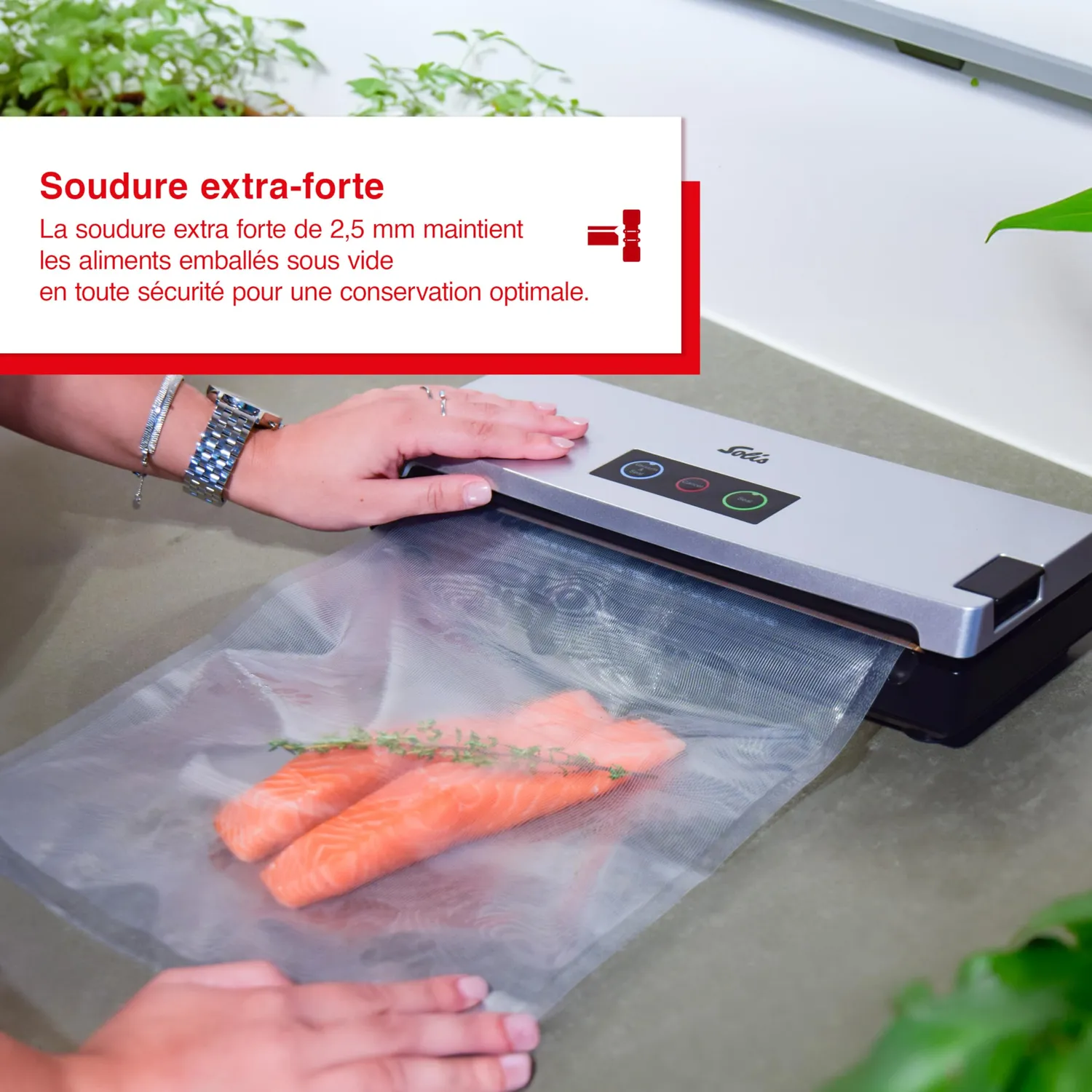 Solis Vac Smart 922.23 machine sous vide inox