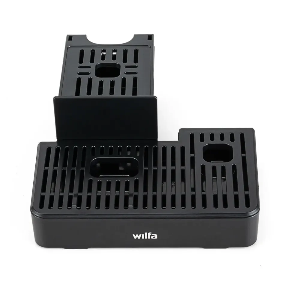 Wilfa Volo Multi bac égouttoir machine espresso acier