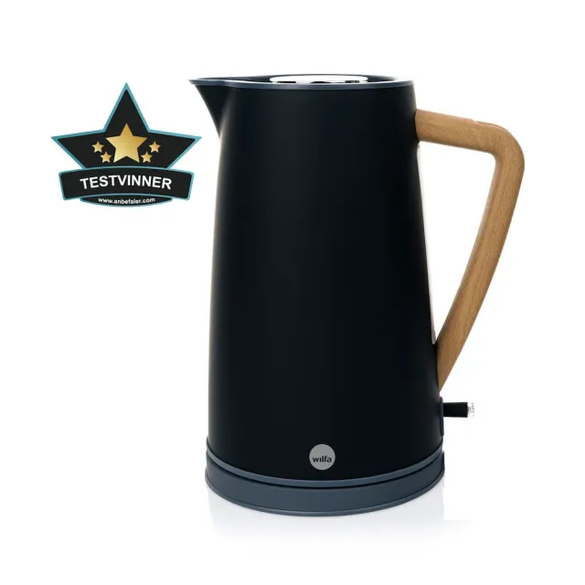 Wilfa Spring bouilloire noire mate 1,7 L 2000 W