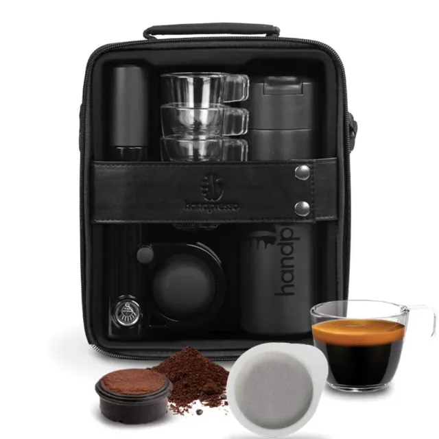 Handpresso Pump Set 48241 cafetière manuelle coffret noir