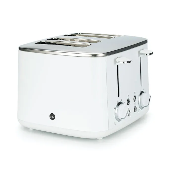 Wilfa Family grille-pain blanc 4 tranches
