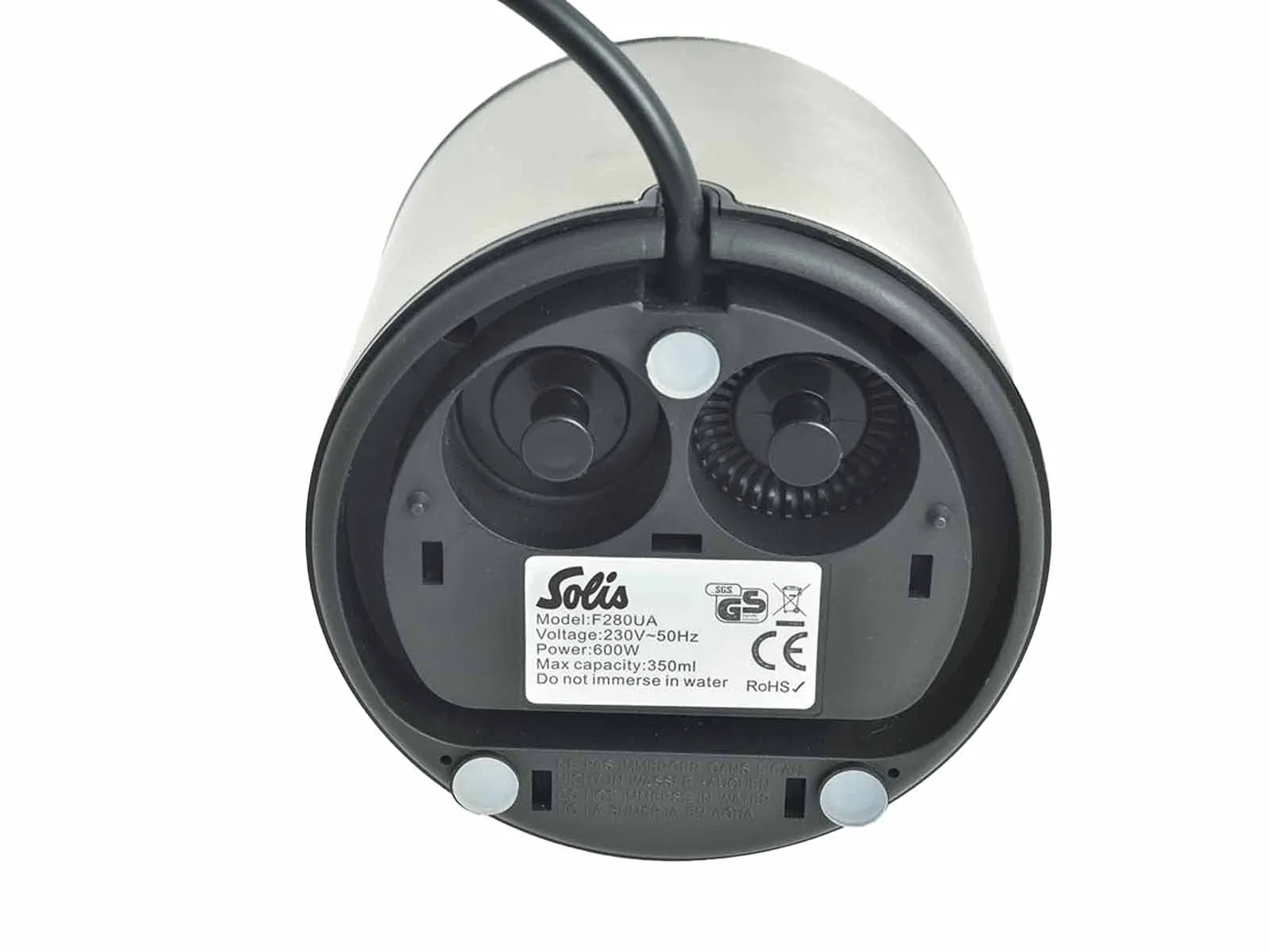 Solis Cremalatte 869 mousseur à lait verre 350 ml 5 modes