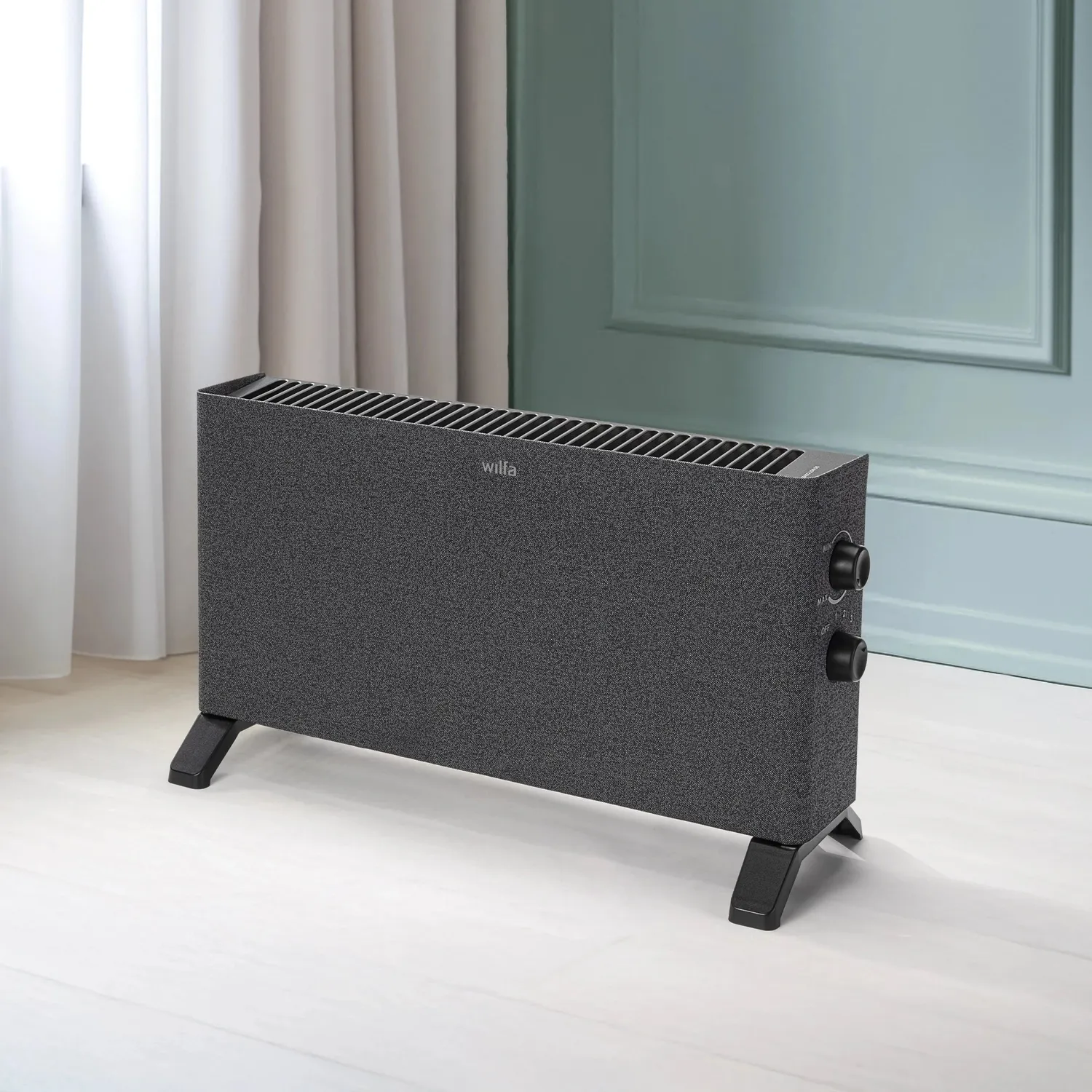Wilfa Comfy chauffage d’appoint textile 2000W