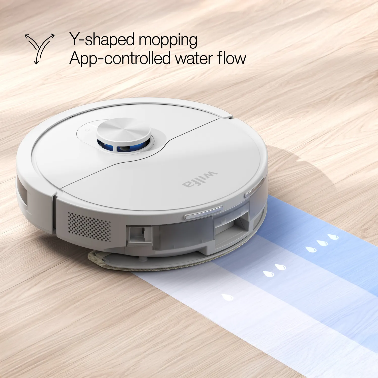 Wilfa Innobot RVC-W4LIN+ aspirateur robot laveur station