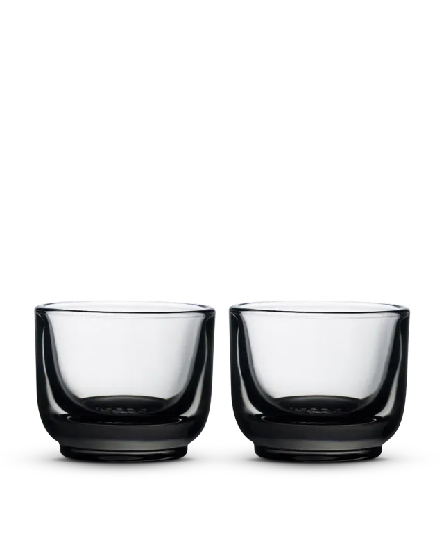Fellow Pirch verres espresso lot de 2 fumé