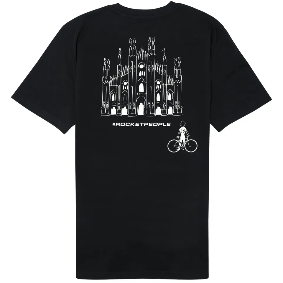 Rocket Espresso Duomo t-shirt coton noir