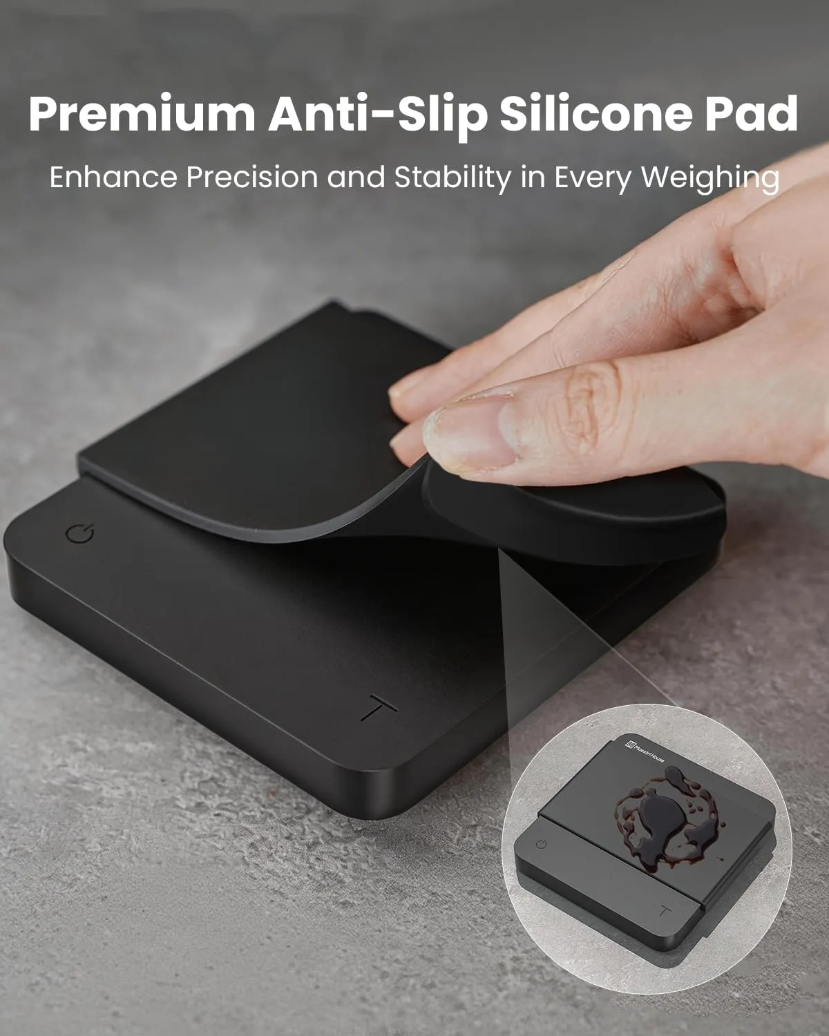 Maestri House Lab S1 Air balance espresso noire minuteur