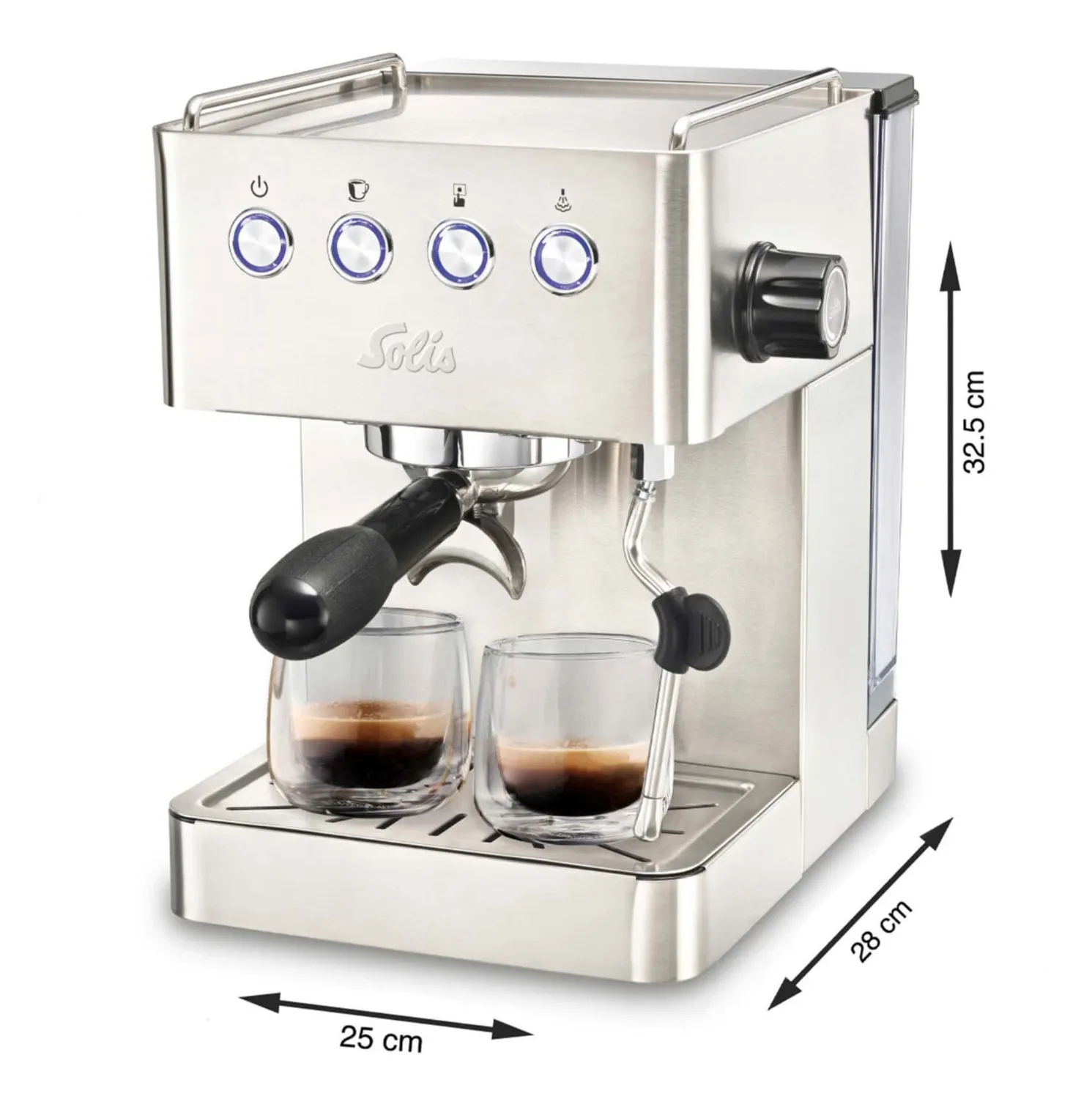 Solis Barista Gran Gusto 1014 machine expresso 1,7 L inox