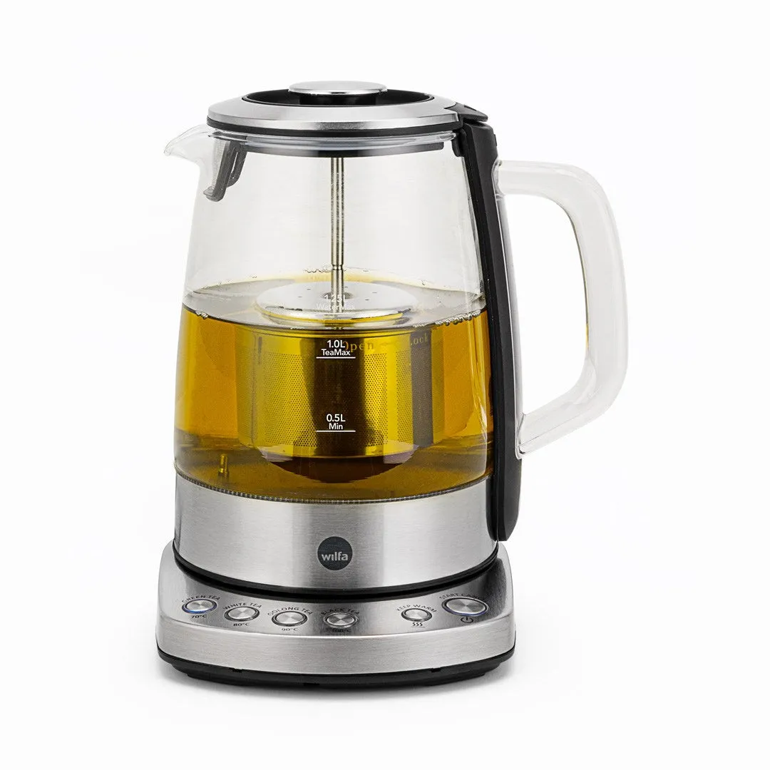Wilfa Cha bouilloire à thé verre 1,25 L température