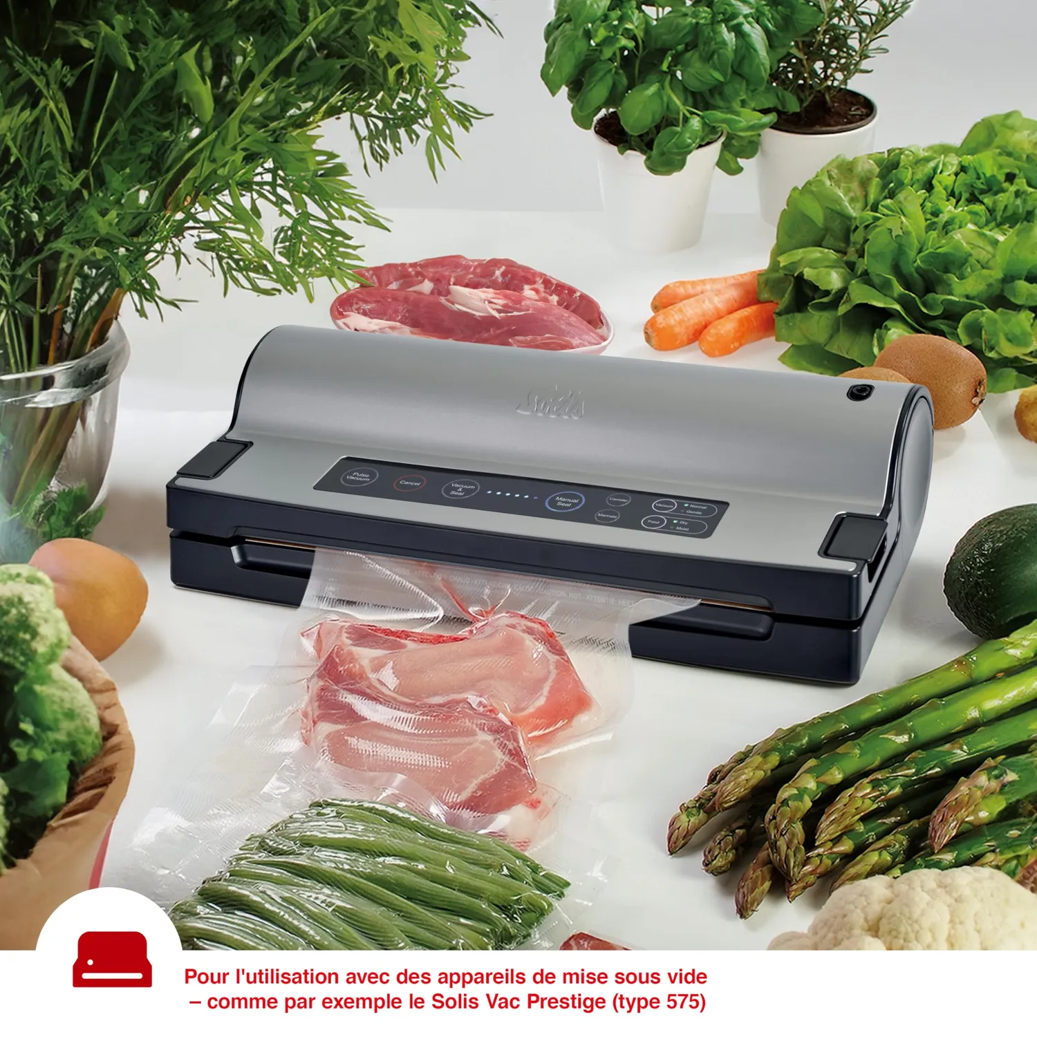 Solis 922.64 sachets sous vide 30x40 cm lot 50