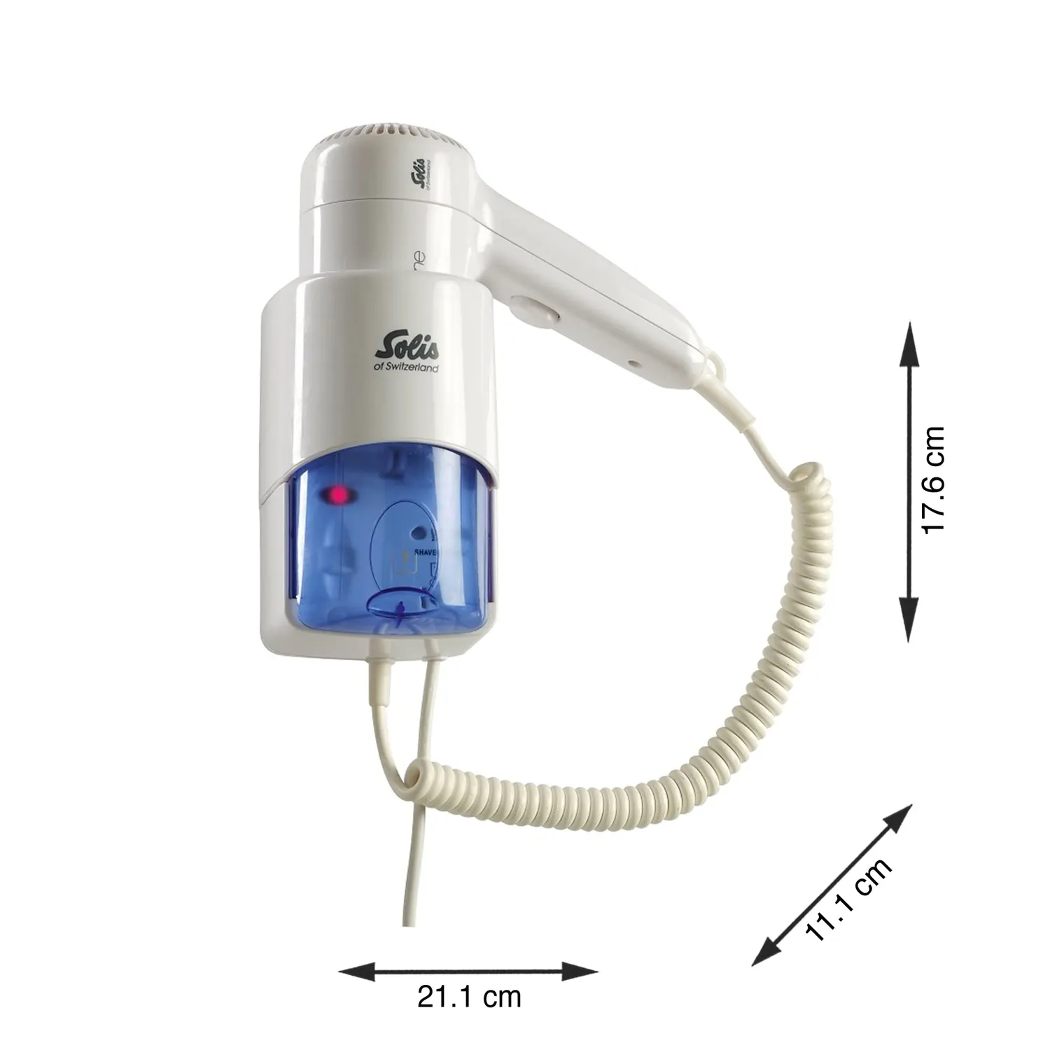 Solis 955.21 Comfort Line Plus seche-cheveux mural blanc