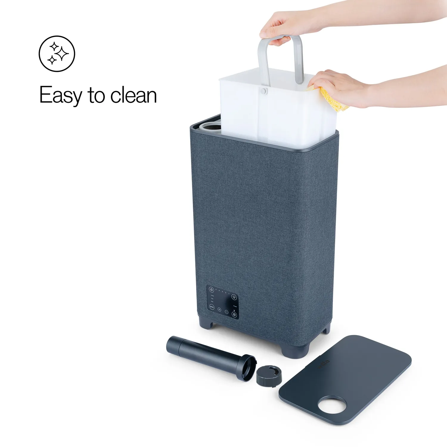 Wilfa Nimbus humidificateur brume chaude 95 m²