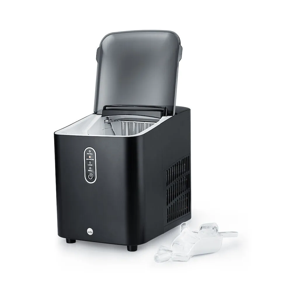 Wilfa Glacier machine à glaçons noir mat 12 kg compacte