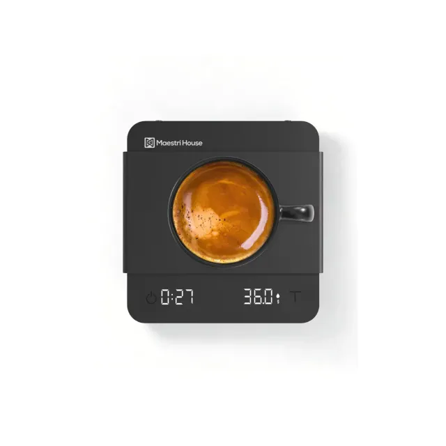 Maestri House Lab S1 Air balance espresso noire minuteur