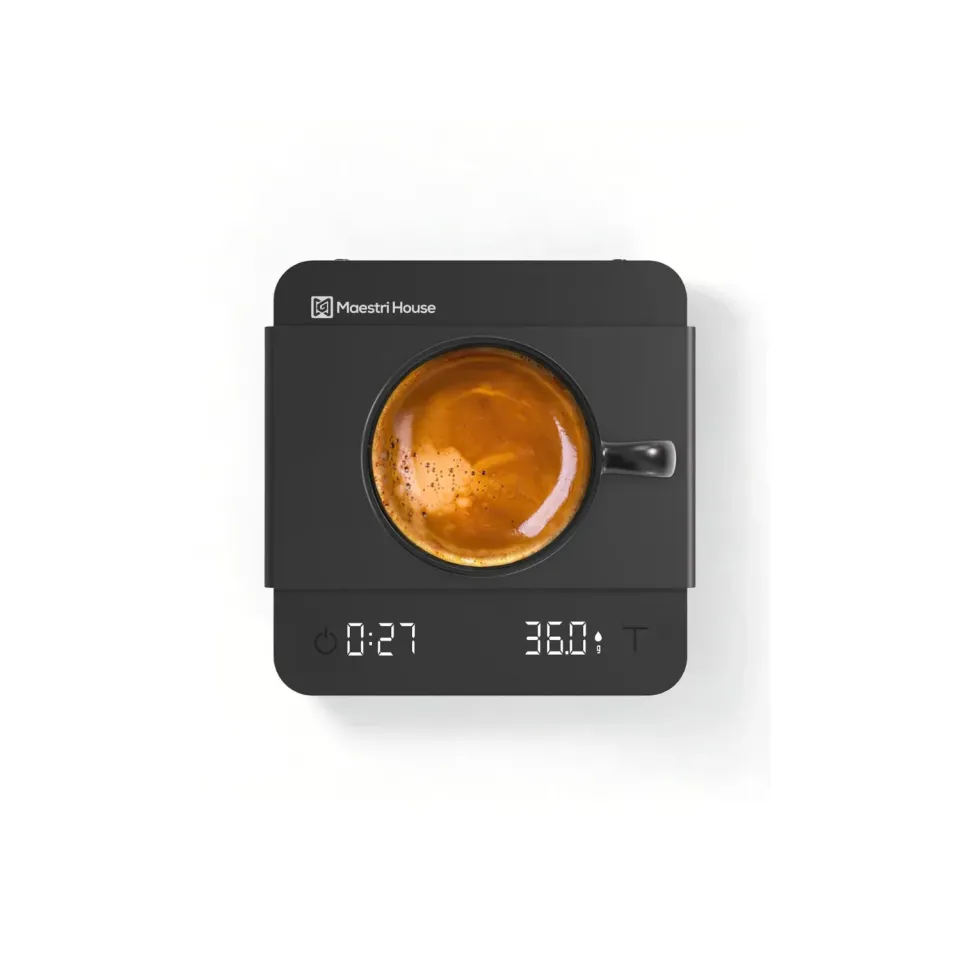 Maestri House Lab S1 Air balance espresso noire minuteur