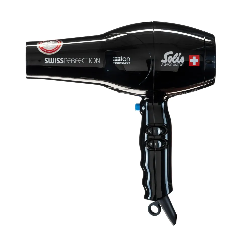 Solis Swiss Perfection Type 440 seche-cheveux noir 2300 W